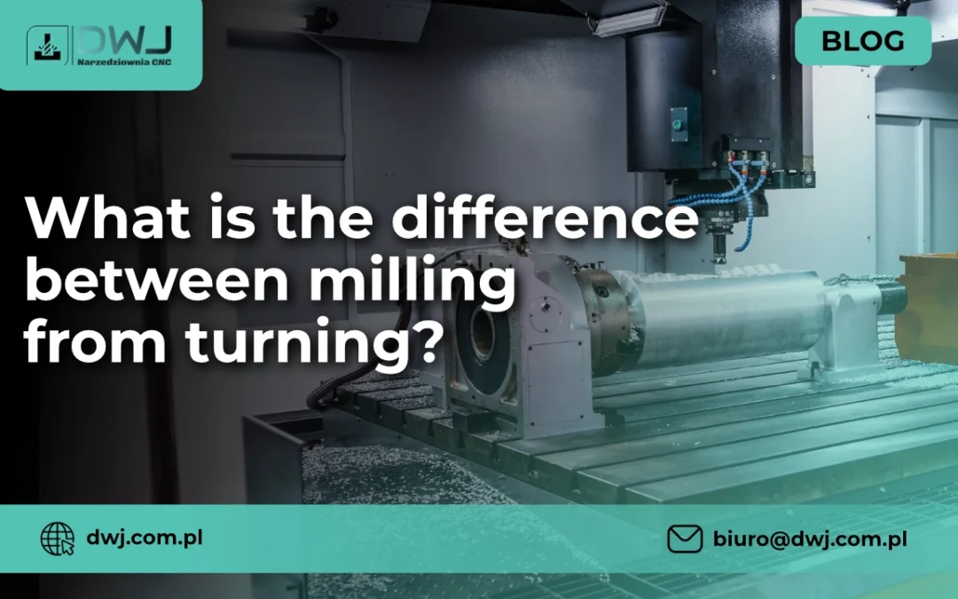 What is the difference between milling and cnc turning? Learn the basic differences.